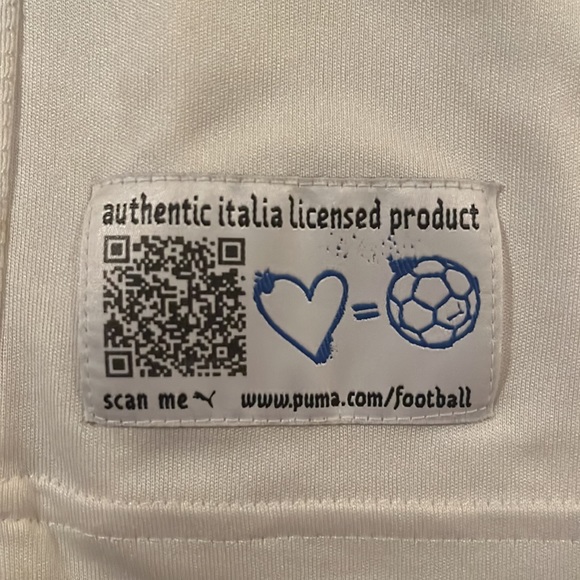 Authentic Italy Men’s National Team 2012-2013 Vintage Away Jersey Adult Large - Picture 2 of 3